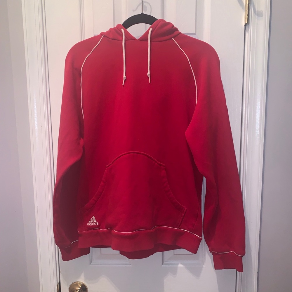Red Addidas Sweatshirt